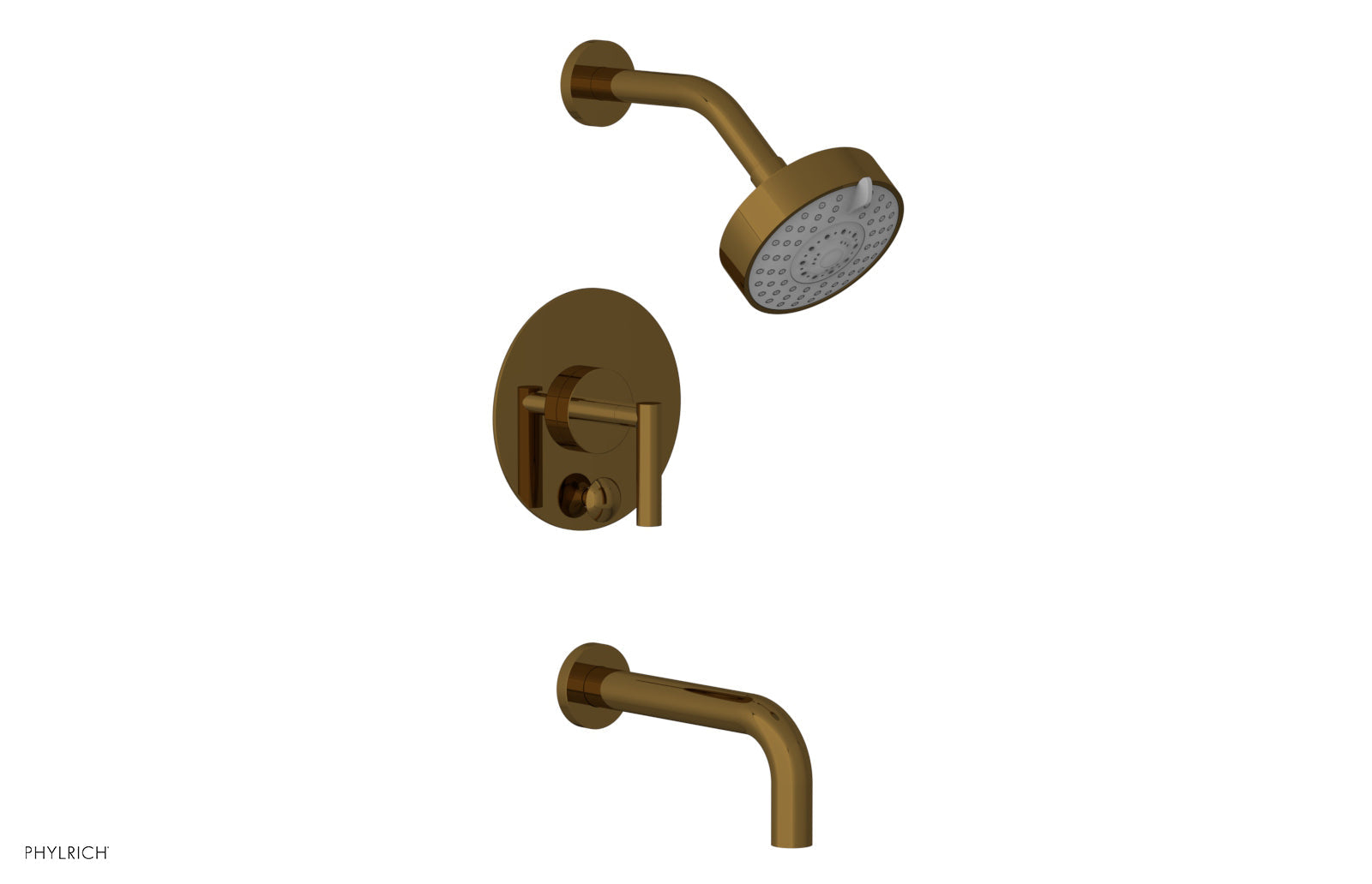 TRANSITION - Pressure Balance Tub & Shower Set 7 1/2" Spout - Lever Handle 120-27