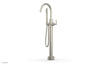 TRANSITION Low Floor Mount Tub Filler - Lever Handle with Hand Shower 120-45-03