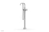 TRANSITION Tall Floor Mount Tub Filler - Cross Handle with Hand Shower 120-46-01