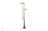 TRANSITION Tall Floor Mount Tub Filler - Cross Handle with Hand Shower 120-46-01