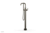 TRANSITION Tall Floor Mount Tub Filler - Lever Handle with Hand Shower 120-47-01