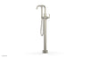 TRANSITION Tall Floor Mount Tub Filler - Lever Handle with Hand Shower 120-47-01