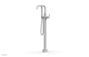 TRANSITION Tall Floor Mount Tub Filler - Lever Handle with Hand Shower 120-47-01