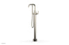 TRANSITION Tall Floor Mount Tub Filler - Lever Handle with Hand Shower 120-47-01