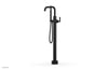 TRANSITION Tall Floor Mount Tub Filler - Lever Handle with Hand Shower 120-47-01