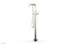 TRANSITION Tall Floor Mount Tub Filler - Lever Handle with Hand Shower 120-47-01