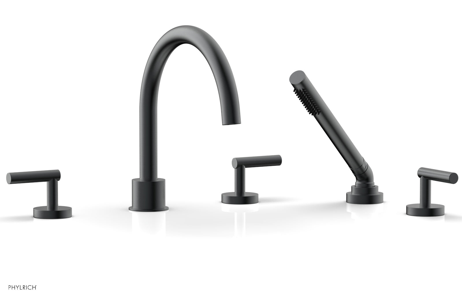 TRANSITION - Deck Tub Set with Hand Shower - Lever Handles 120-49