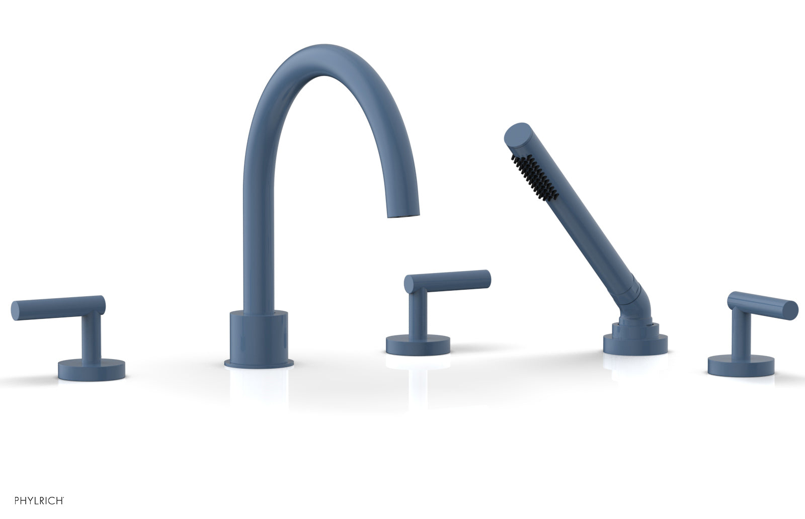 TRANSITION - Deck Tub Set with Hand Shower - Lever Handles 120-49