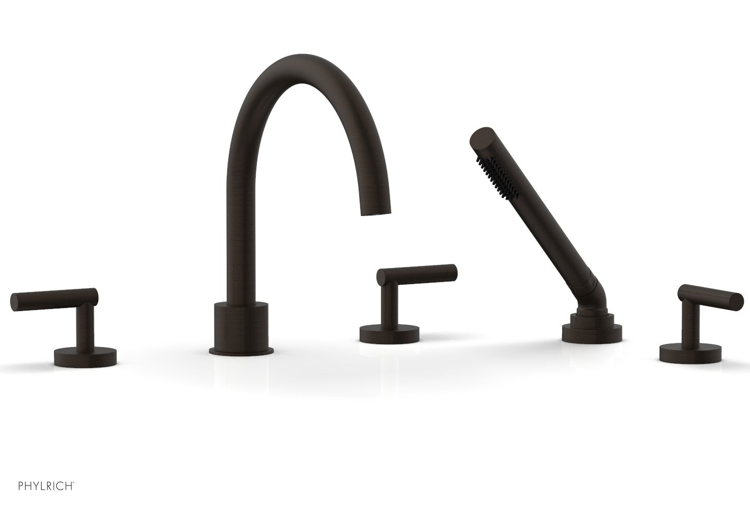 TRANSITION - Deck Tub Set with Hand Shower - Lever Handles 120-49