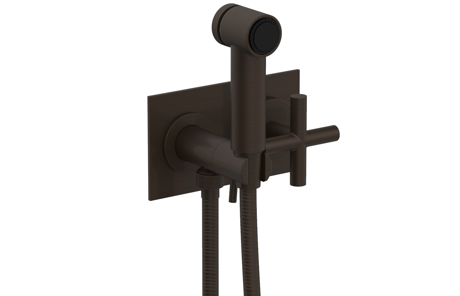 TRANSITION - Wall Mounted Bidet, Cross Handle 120-64