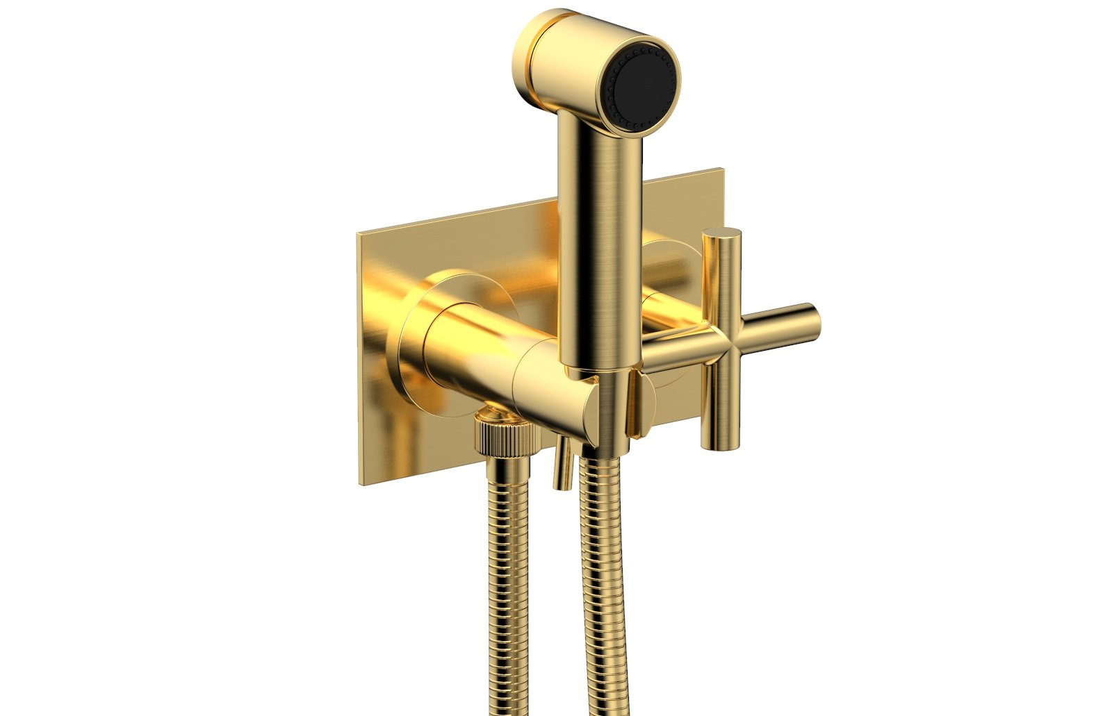 TRANSITION - Wall Mounted Bidet, Cross Handle 120-64