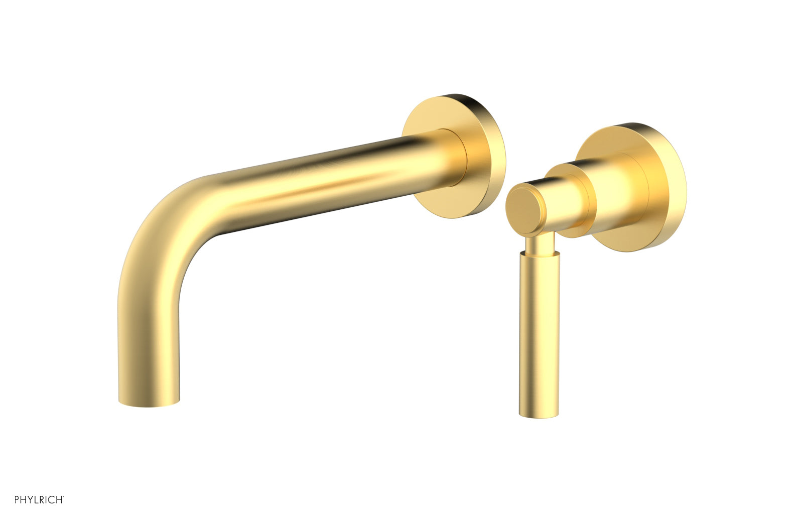 Basic Single Handle Wall Lavatory Set - Lever Handle D130-15