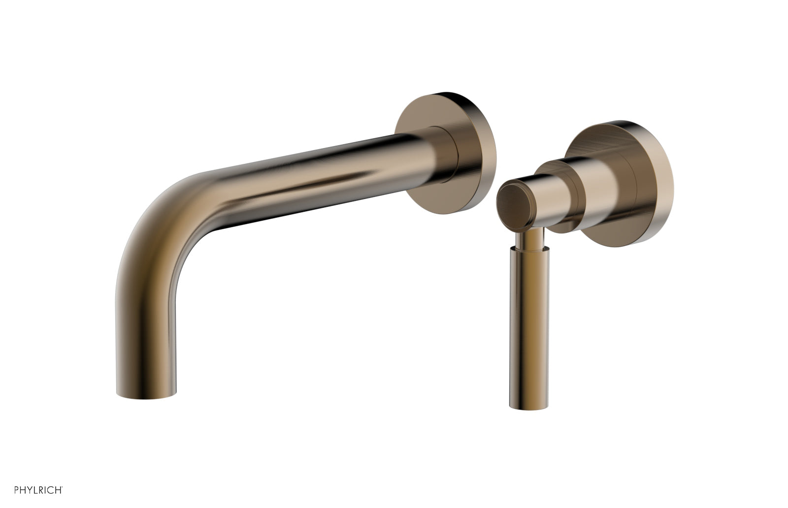 Basic Single Handle Wall Lavatory Set - Lever Handle D130-15