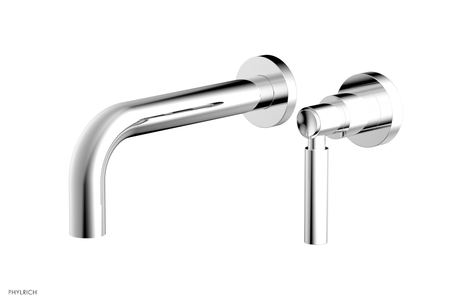 Basic Single Handle Wall Lavatory Set - Lever Handle D130-15