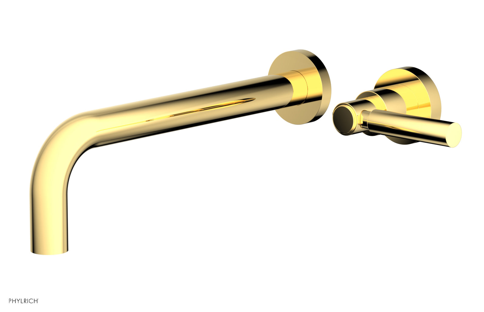 Basic 10" Single Handle Wall Lavatory Set - Lever Handle D130-16