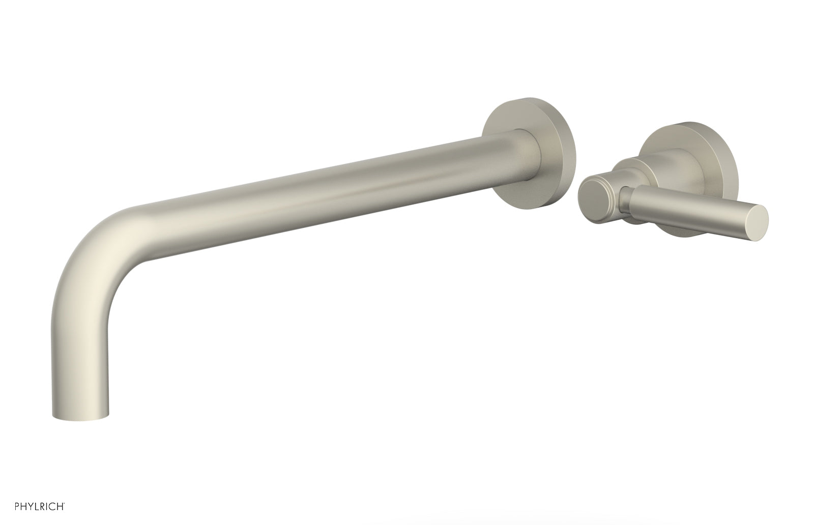 Basic 12" Single Handle Wall Lavatory Set - Lever Handle D130-17