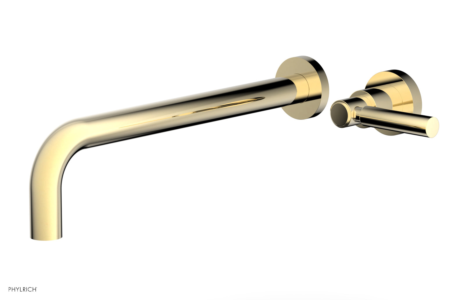 Basic 12" Single Handle Wall Lavatory Set - Lever Handle D130-17