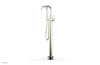 BASIC Tall Floor Mount Tub Filler - Lever Handle with Hand Shower D130-45-01