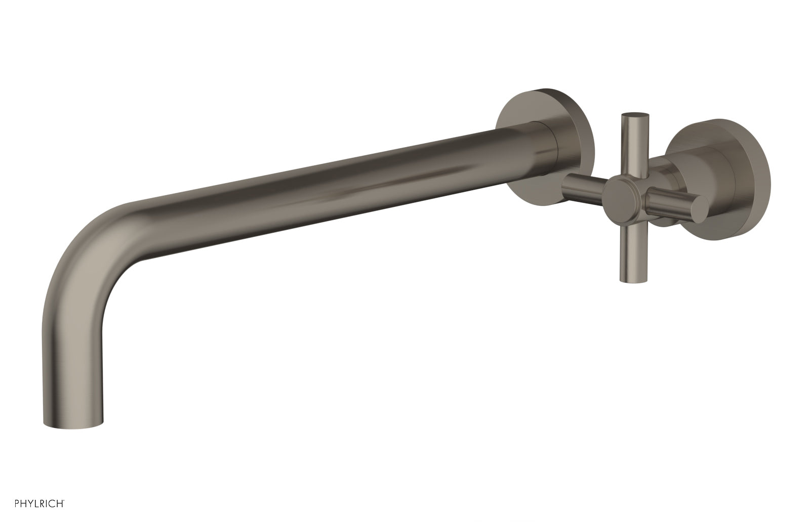 Basic 12" Single Handle Wall Lavatory Set - Cross Handle D131-17