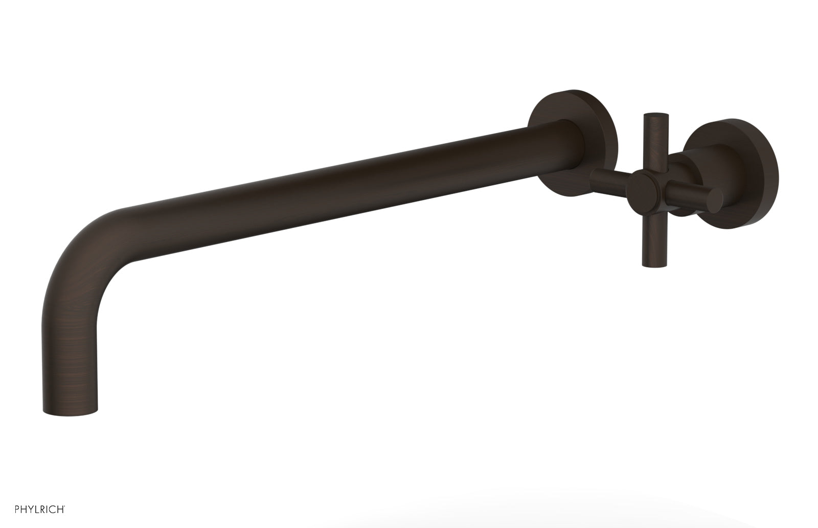 Basic 14" Single Handle Wall Lavatory Set - Cross Handle D131-18