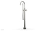 BASIC Tall Floor Mount Tub Filler - Cross Handle with Hand Shower D131-44-01