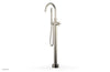 BASIC Tall Floor Mount Tub Filler - Cross Handle with Hand Shower D131-44-01