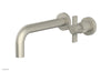 Basic Single Handle Wall Lavatory Set - Cross Handle D132-15