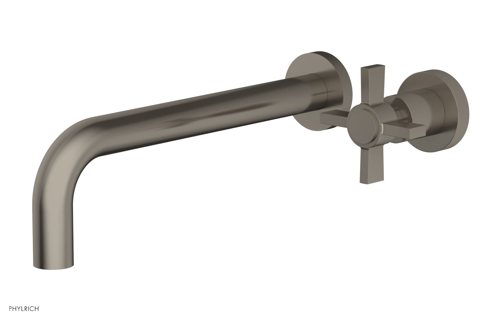 Basic 10" Single Handle Wall Lavatory Set - Cross Handle D132-16