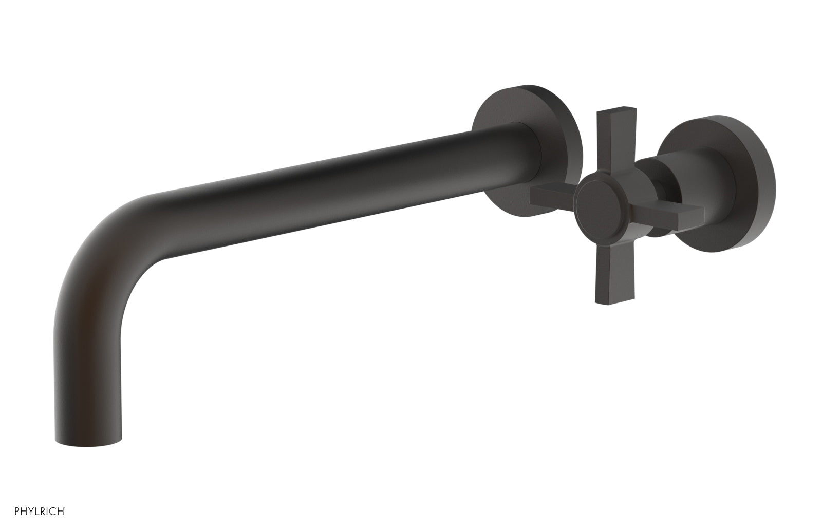 Basic 10" Single Handle Wall Lavatory Set - Cross Handle D132-16