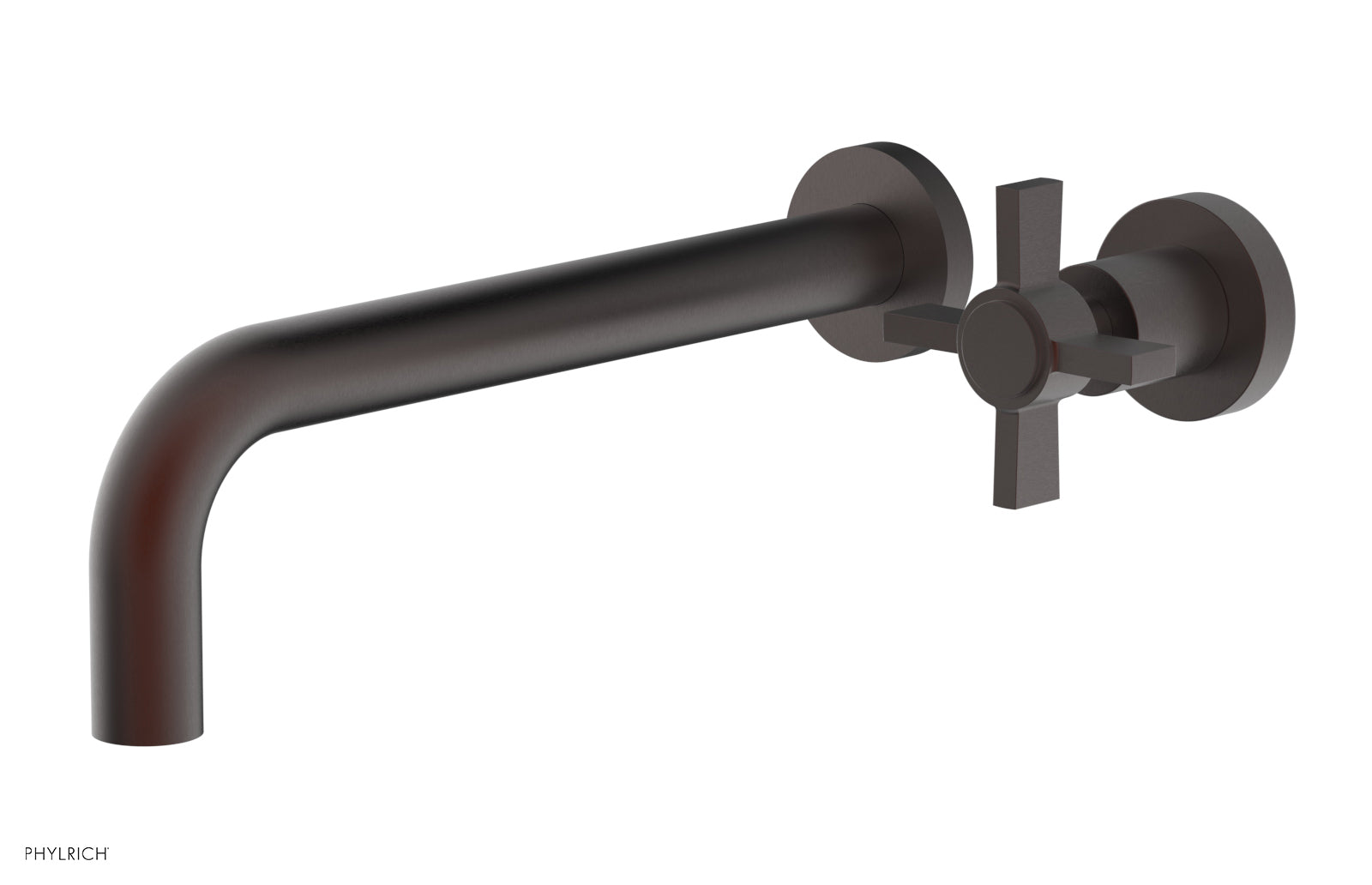 Basic 10" Single Handle Wall Lavatory Set - Cross Handle D132-16