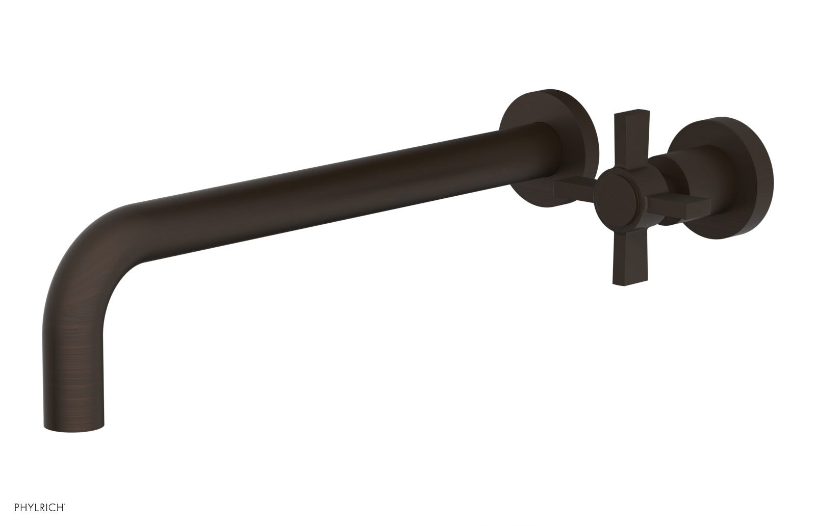 Basic 12" Single Handle Wall Lavatory Set - Cross Handle D132-17