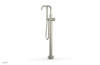 BASIC Tall Floor Mount Tub Filler - Cross Handle with Hand Shower D132-45-01