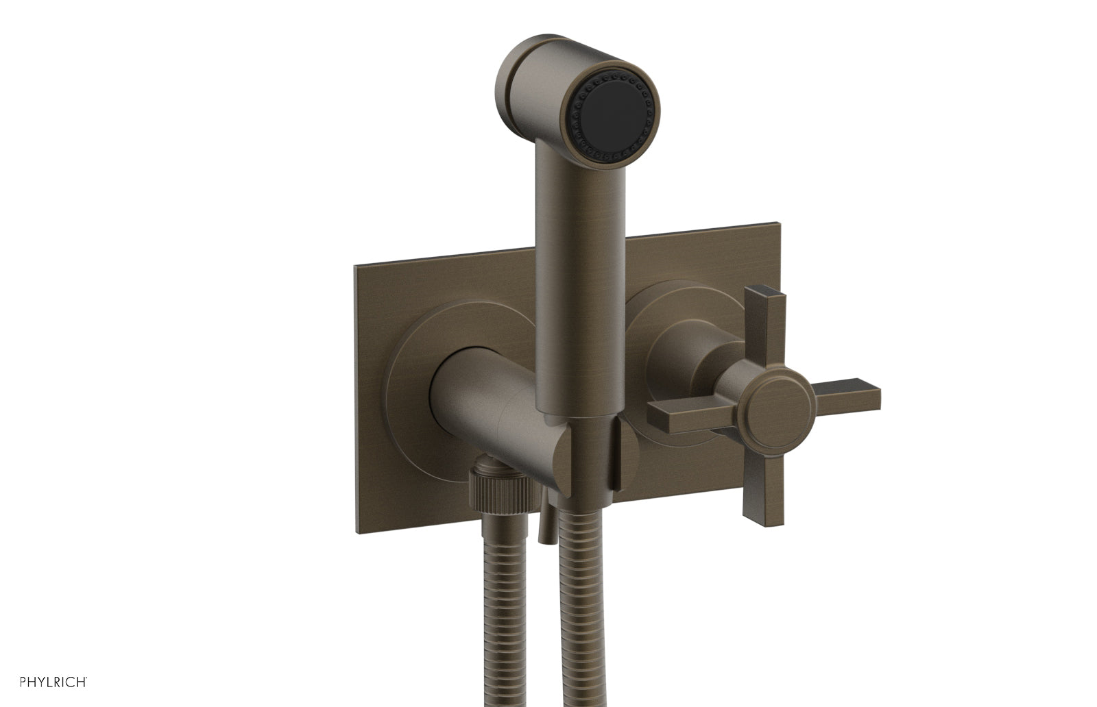 BASIC Wall Mounted Bidet, Blade Cross Handle 137-65