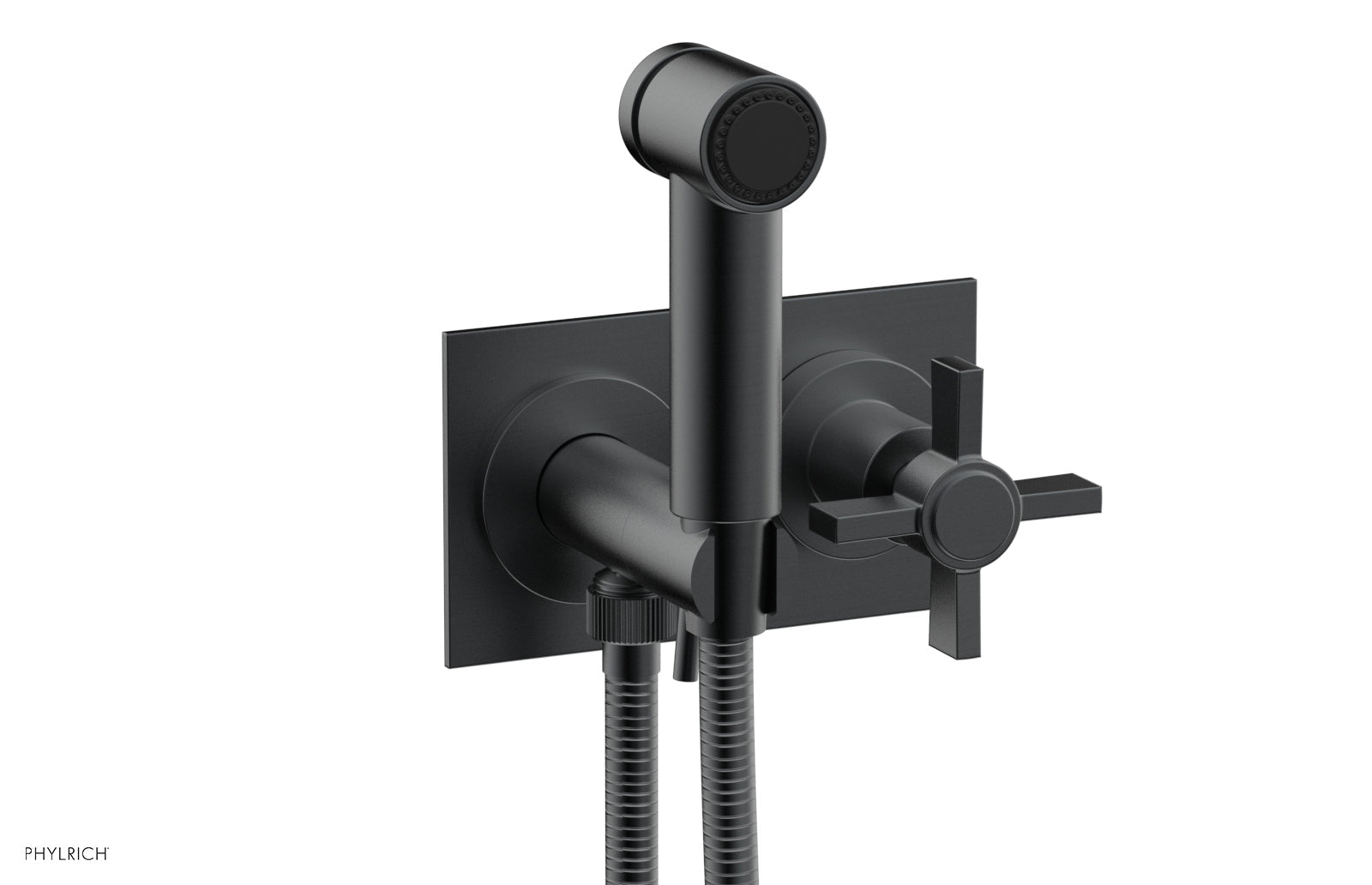 BASIC Wall Mounted Bidet, Blade Cross Handle 137-65