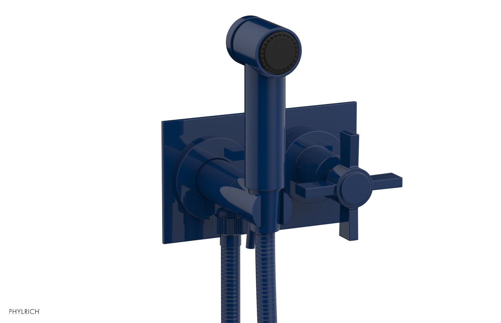 BASIC Wall Mounted Bidet, Blade Cross Handle 137-65