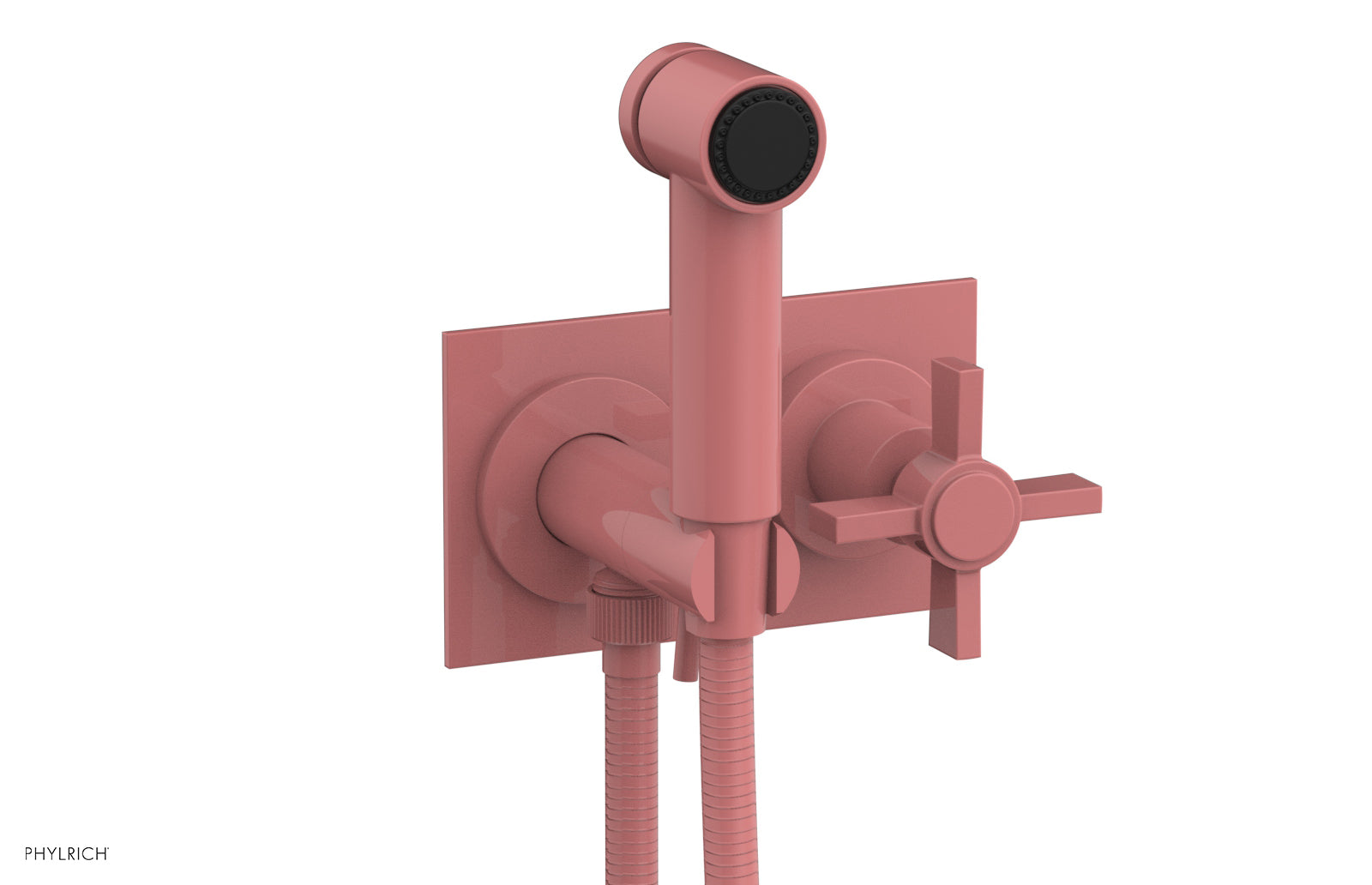 BASIC Wall Mounted Bidet, Blade Cross Handle 137-65