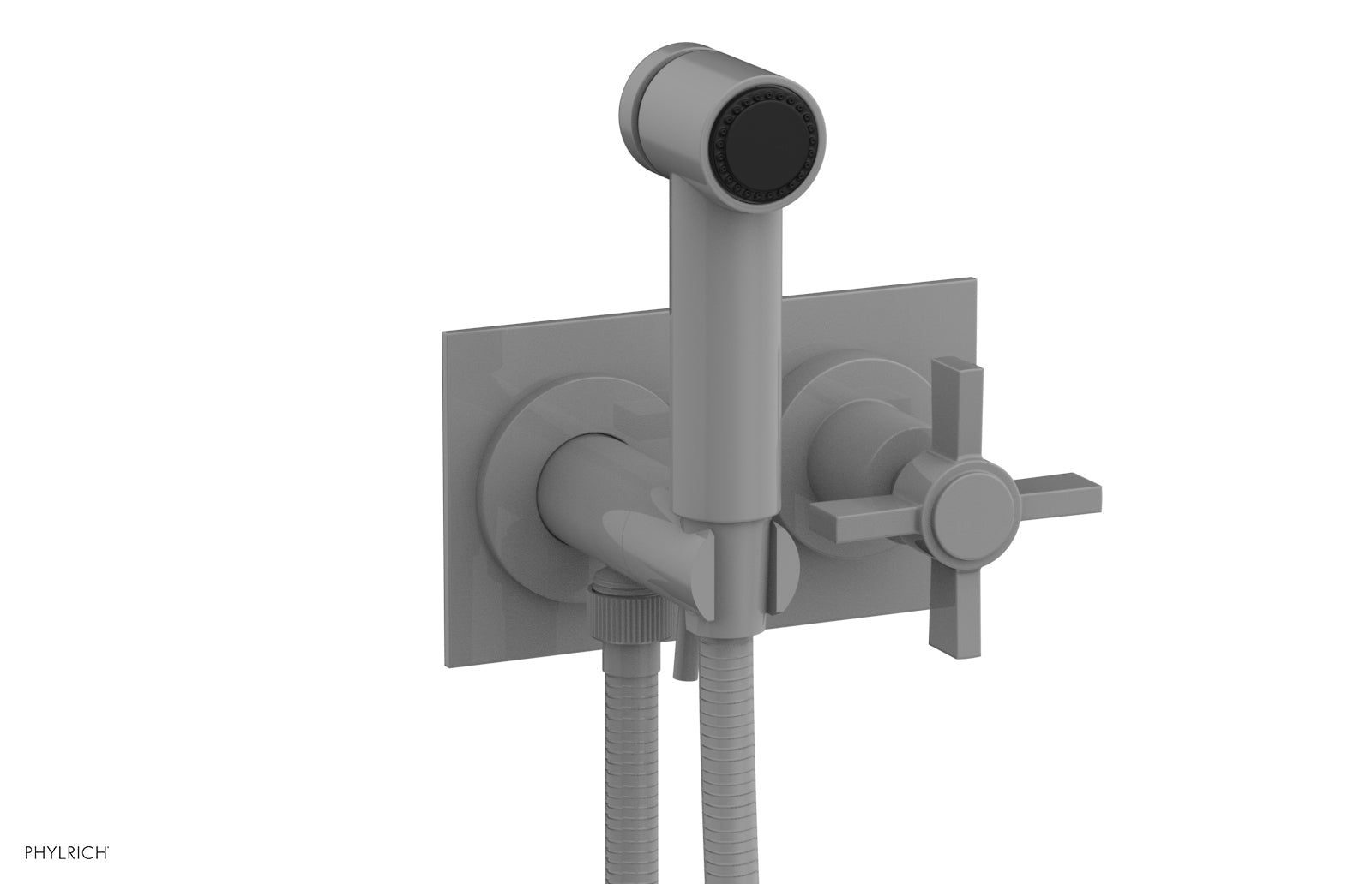 BASIC Wall Mounted Bidet, Blade Cross Handle 137-65