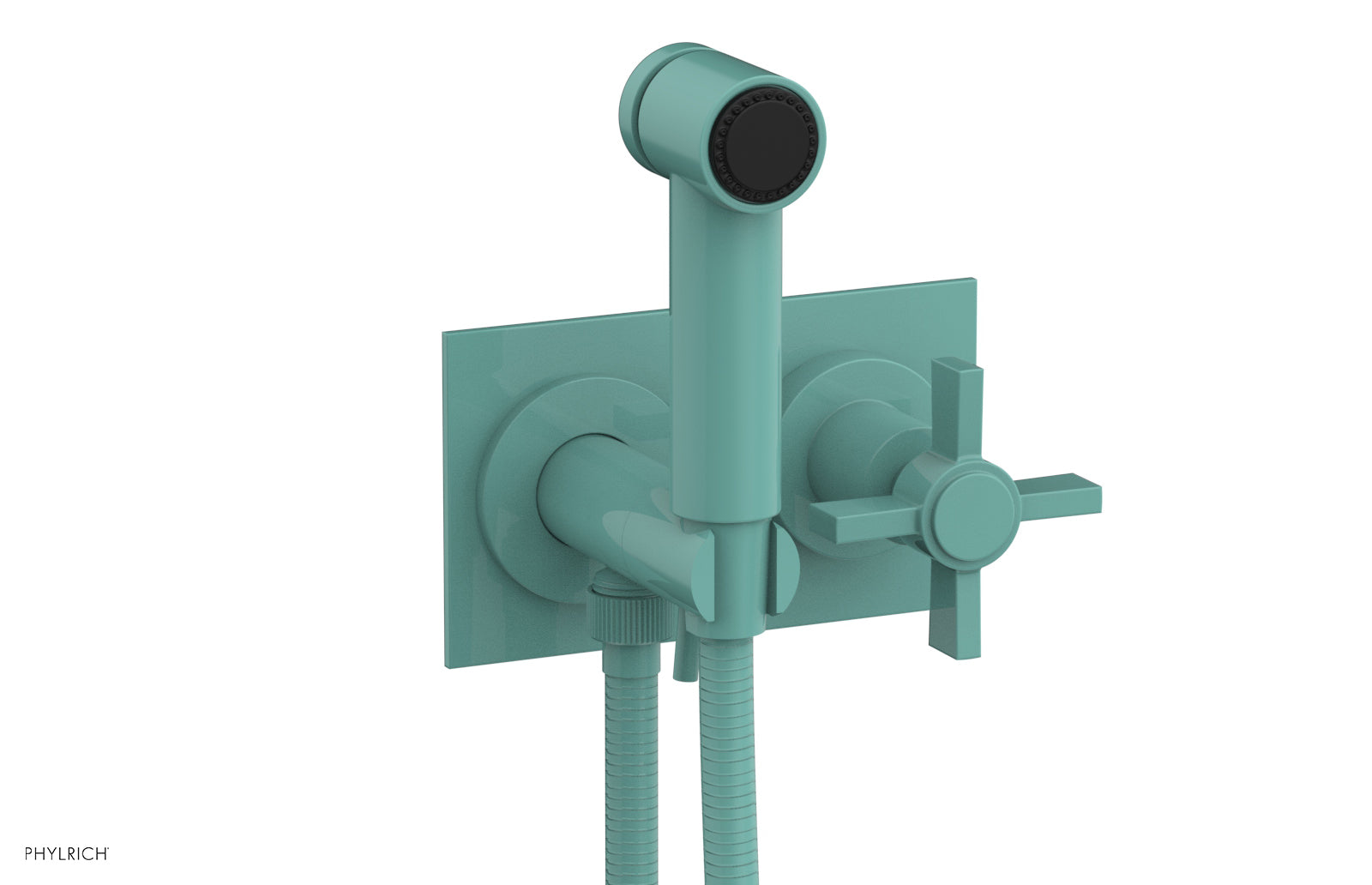 BASIC Wall Mounted Bidet, Blade Cross Handle 137-65