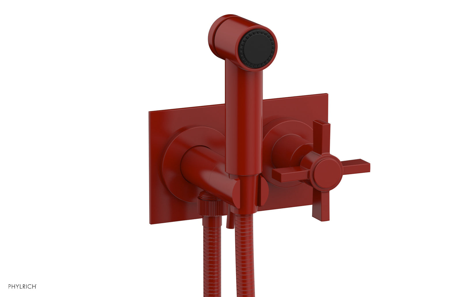 BASIC Wall Mounted Bidet, Blade Cross Handle 137-65