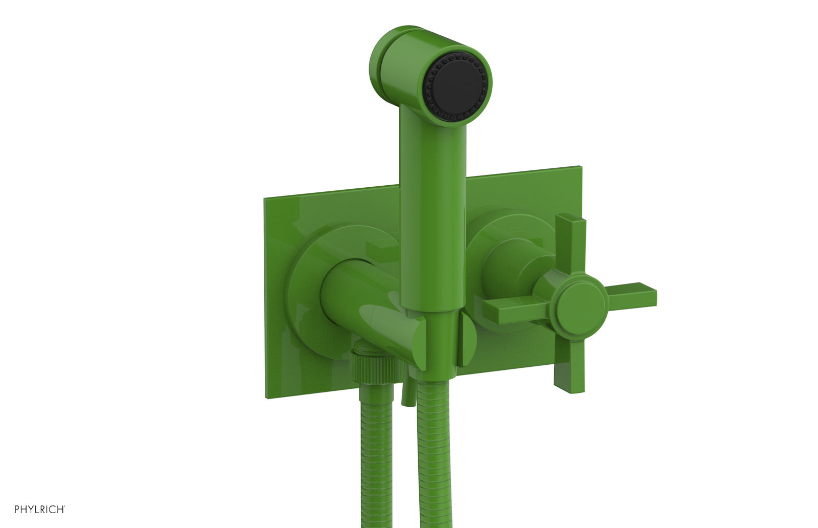 BASIC Wall Mounted Bidet, Blade Cross Handle 137-65