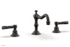 HENRI Widespread Faucet - Black Marble Lever Handles 161-03