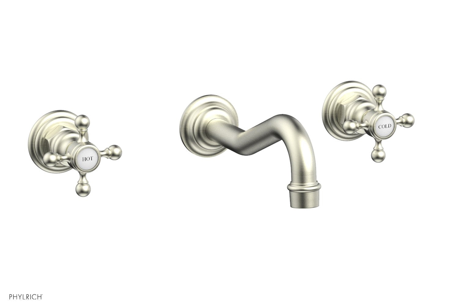 HENRI Wall Lavatory Set With Cross Handles 161-11