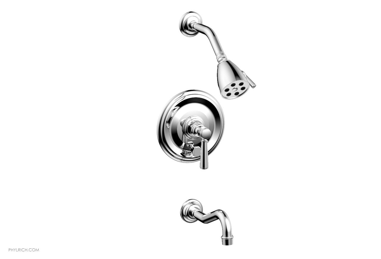 HENRI Pressure Balance Tub and Shower Set - Lever Handle 161-27