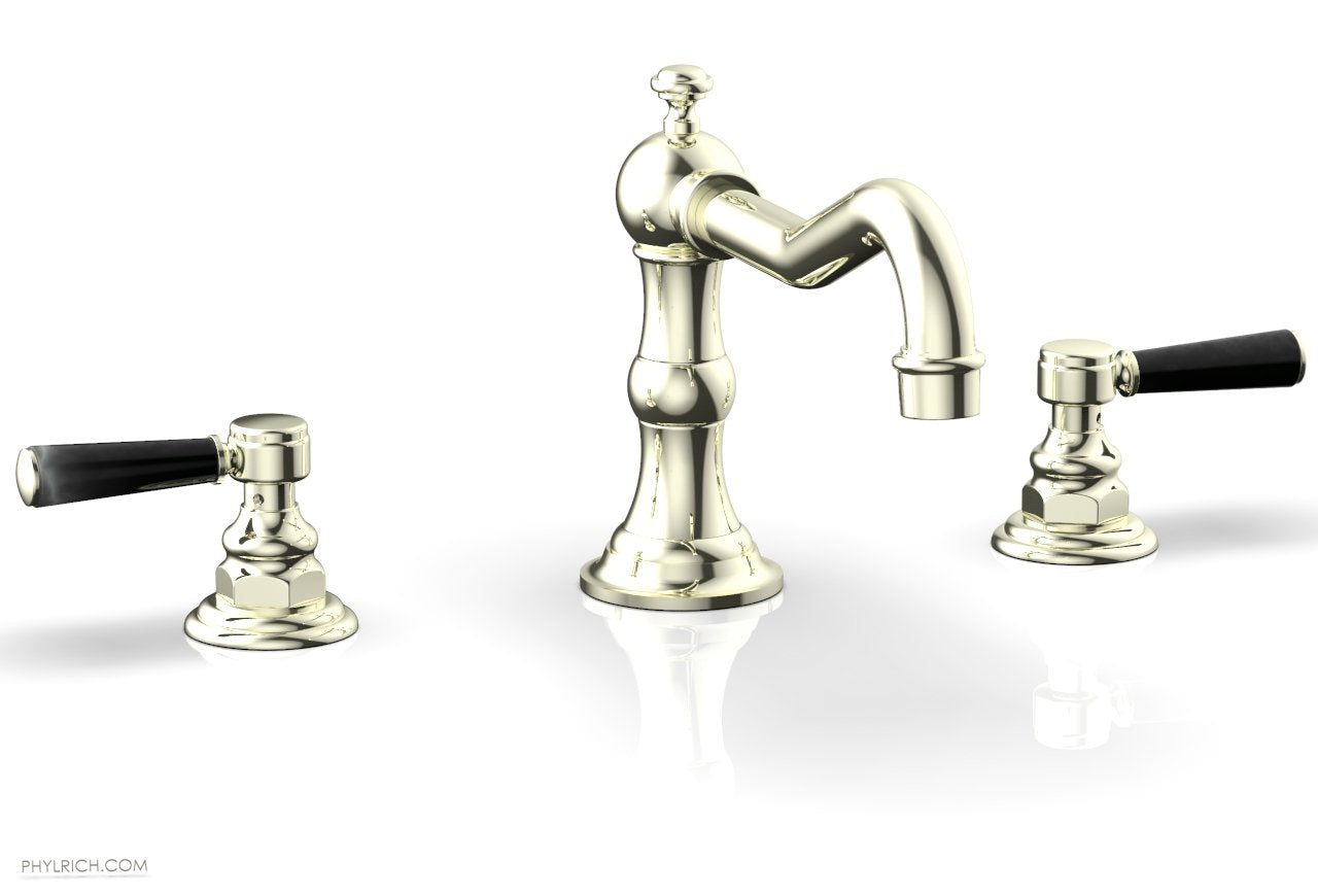 HENRI Deck Tub Set - Marble Lever Handles - 161-42