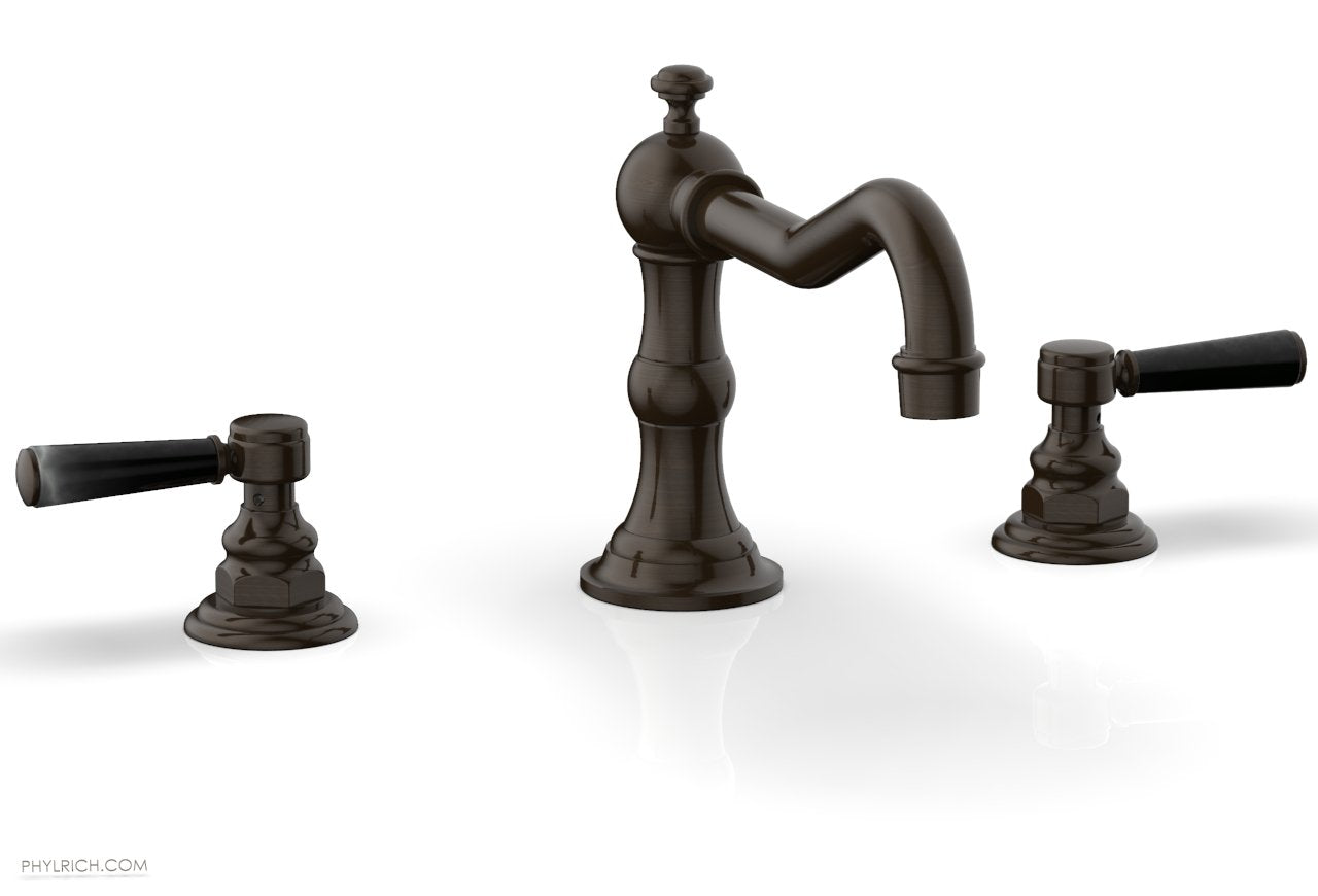 HENRI Deck Tub Set - Marble Lever Handles - 161-42 - Phylrich