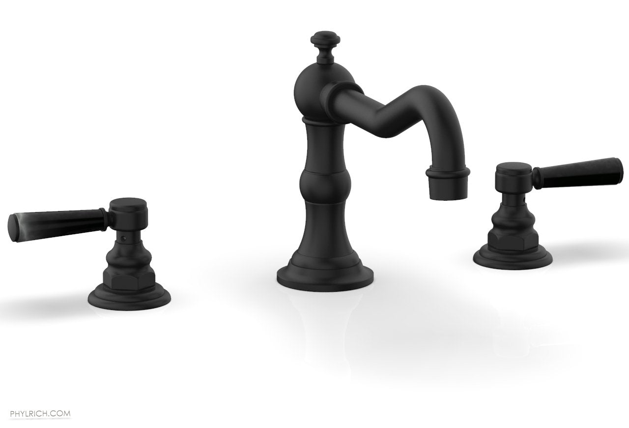 HENRI Deck Tub Set - Marble Lever Handles - 161-42