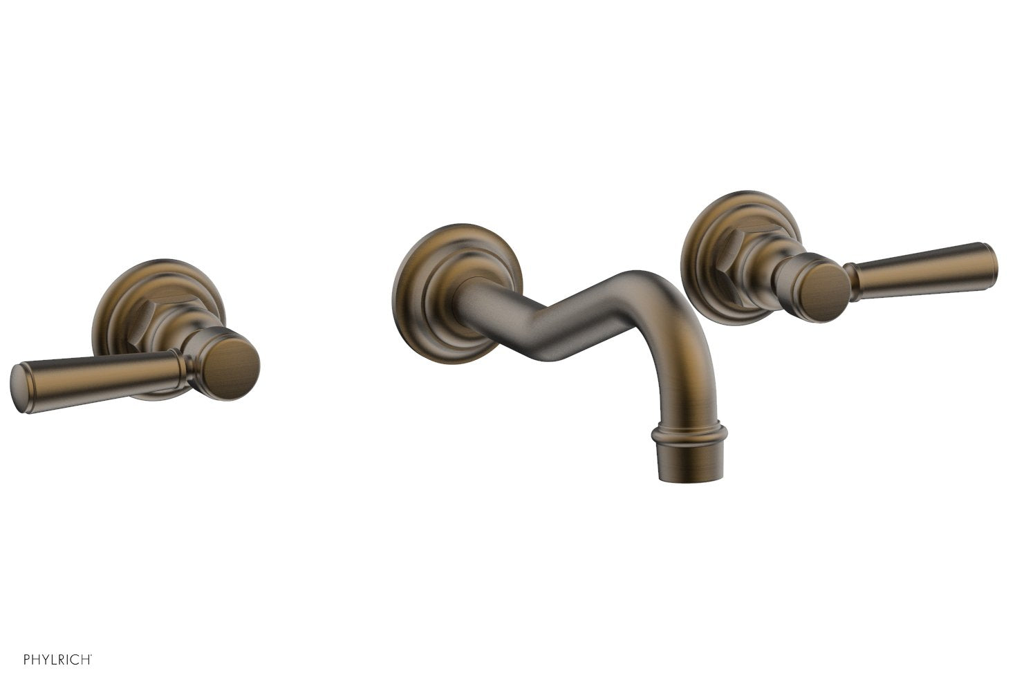 HENRI Wall Tub Set - Lever Handles 161-57
