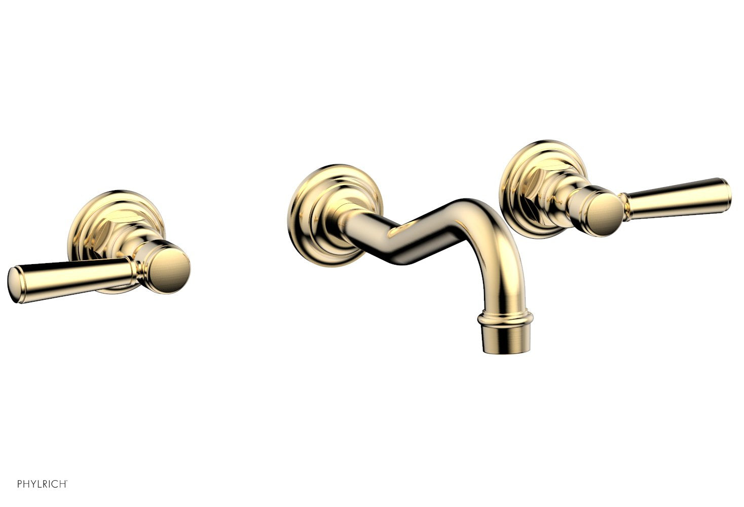 HENRI Wall Tub Set - Lever Handles 161-57