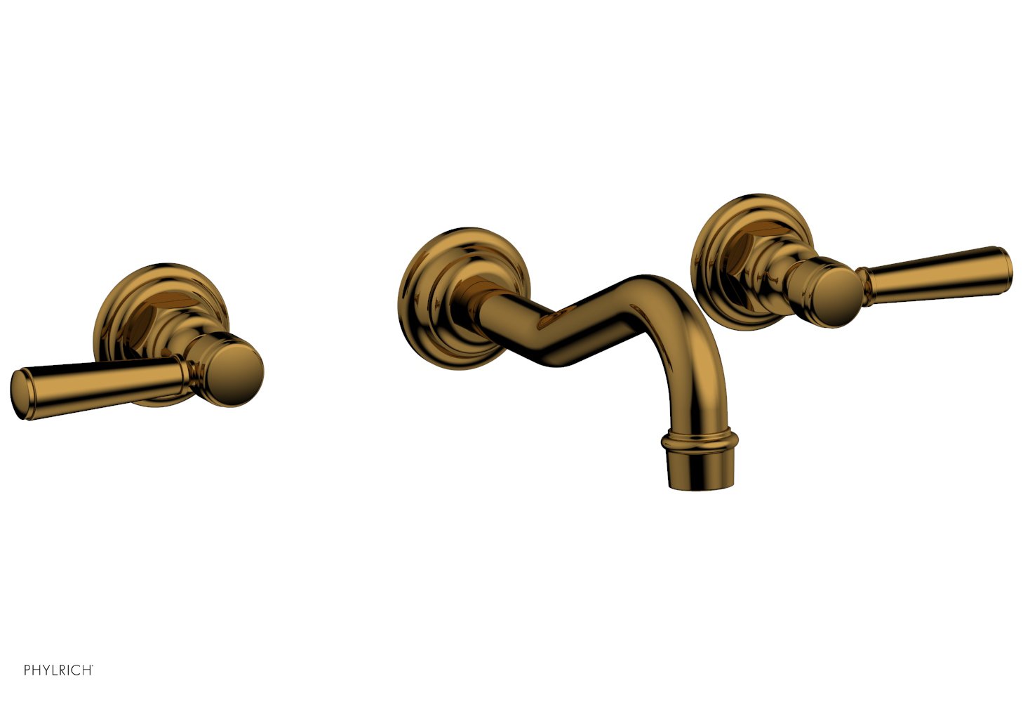 HENRI Wall Tub Set - Lever Handles 161-57