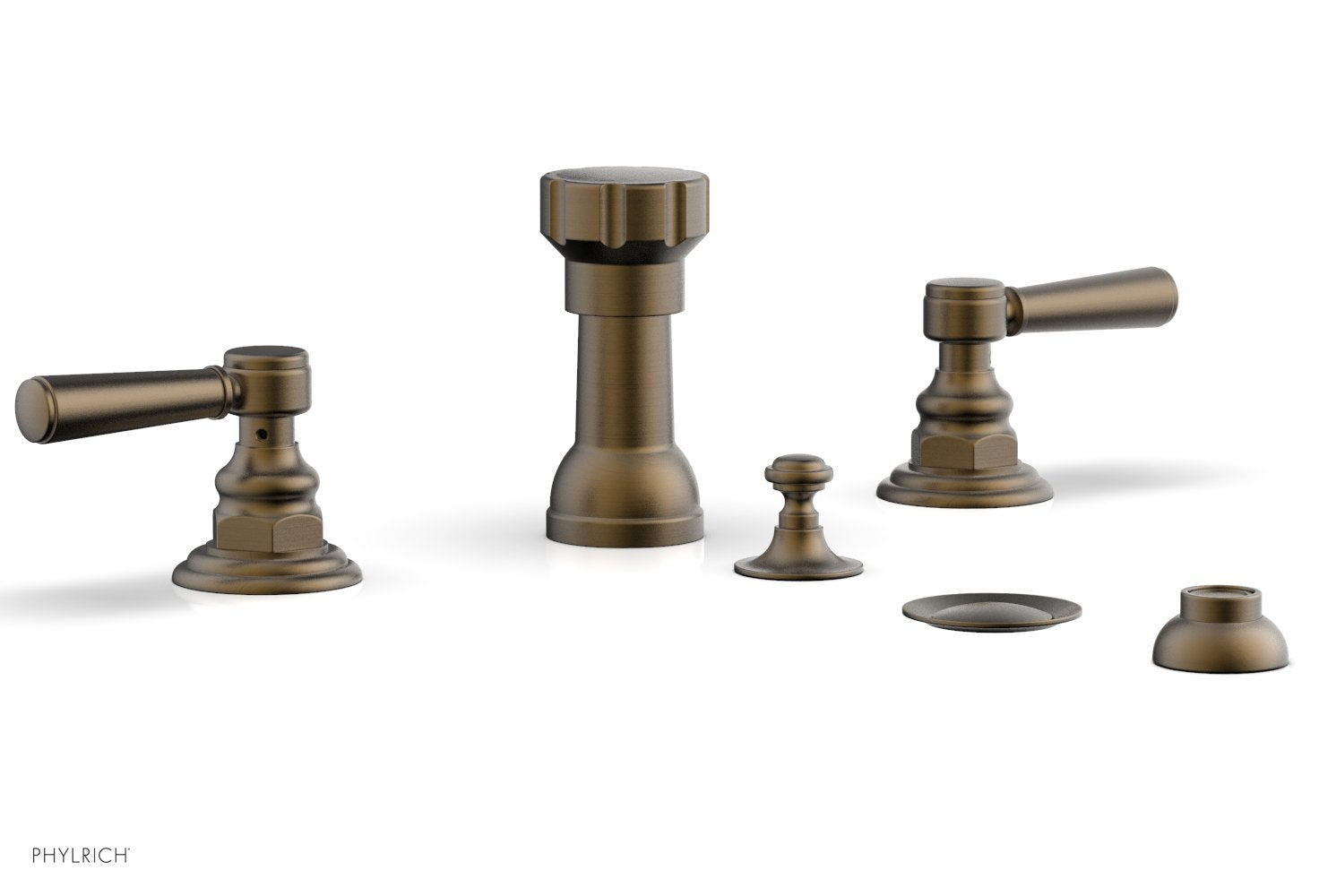 HENRI Four Hole Bidet Set - Lever Handles 161-61